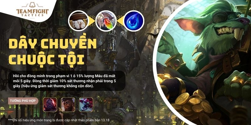 Dây Chuyền Chuộc Tội - phiên bản 13.18