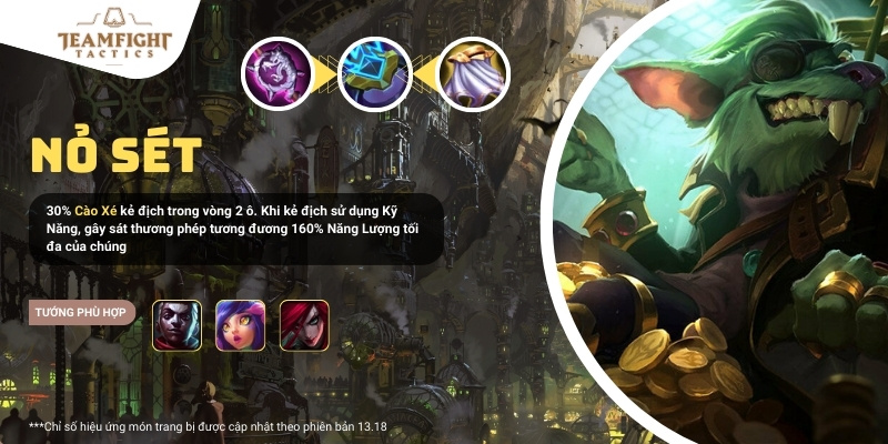 Nỏ Sét - phiên bản 13.18