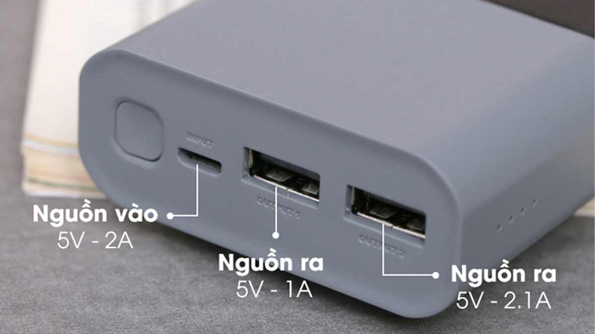 pin dự phòng sạc nhanh