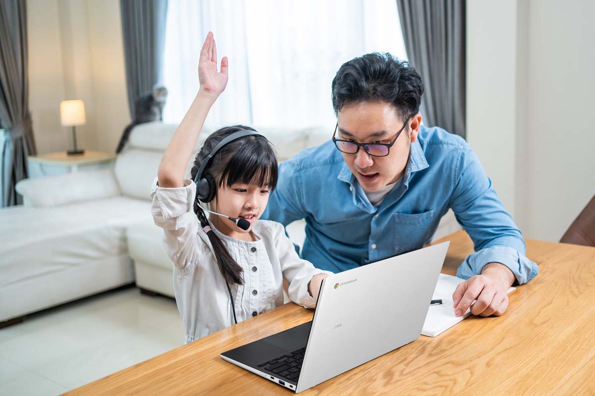 Máy tính Samsung Galaxy Chromebook Go series đã sẵn sàng đồng hành với giáo dục Việt Nam