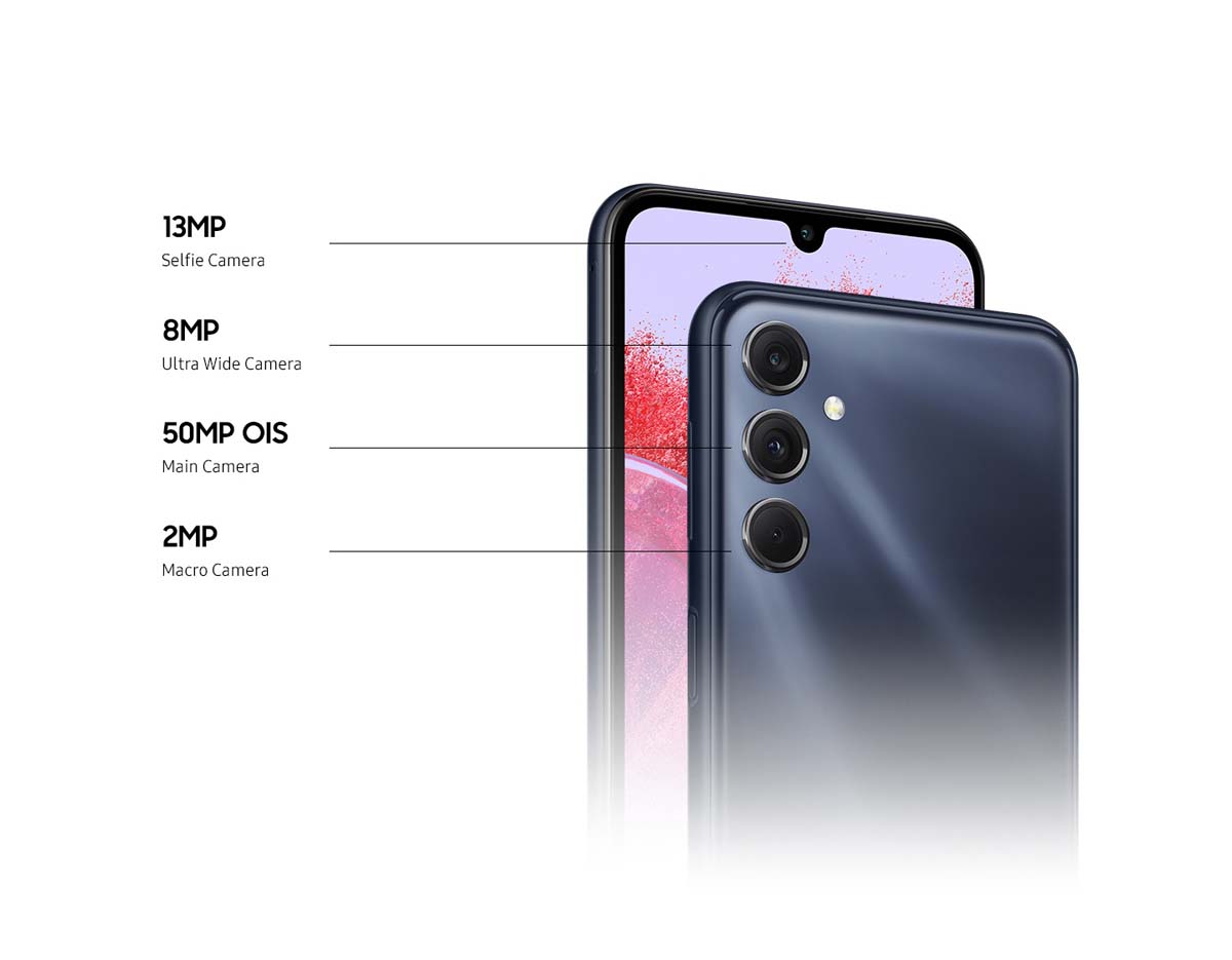 Cụm camera của Galaxy M34 5G