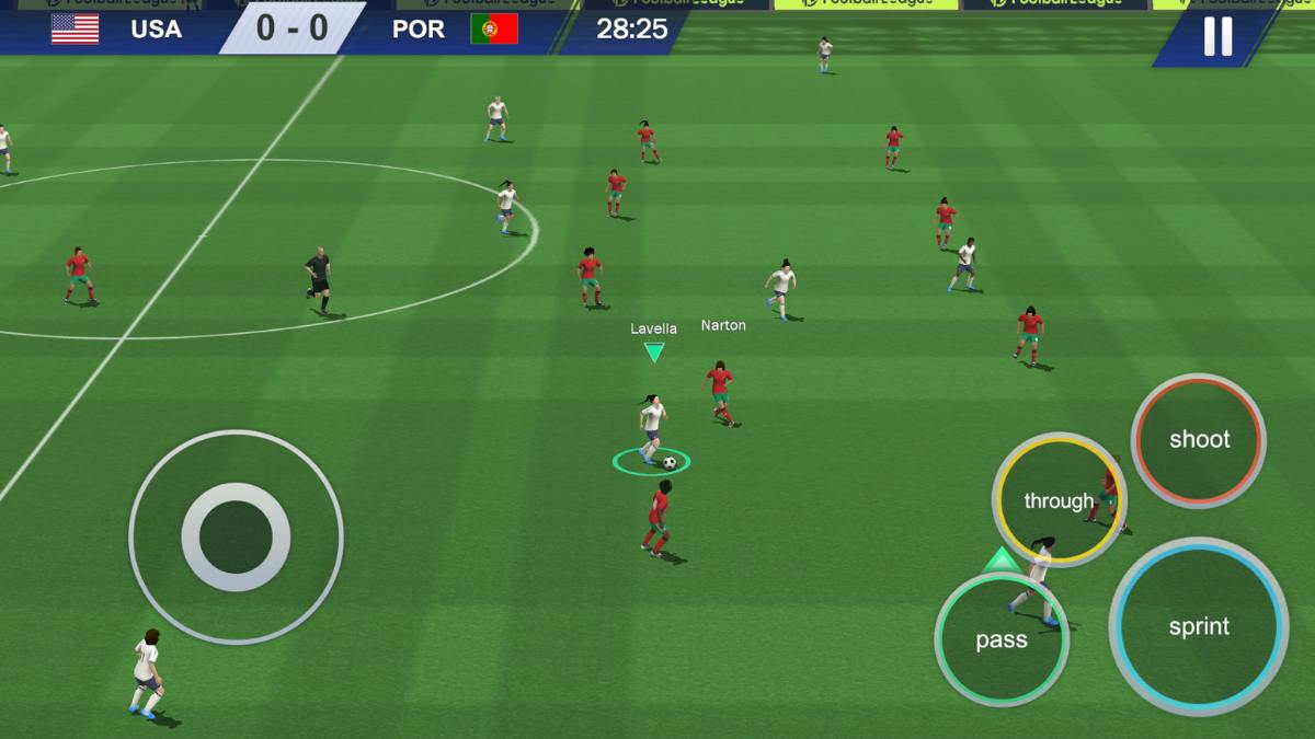 tính năng game Football League