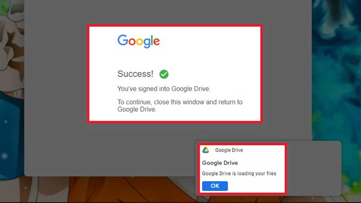 cài đặt google drive