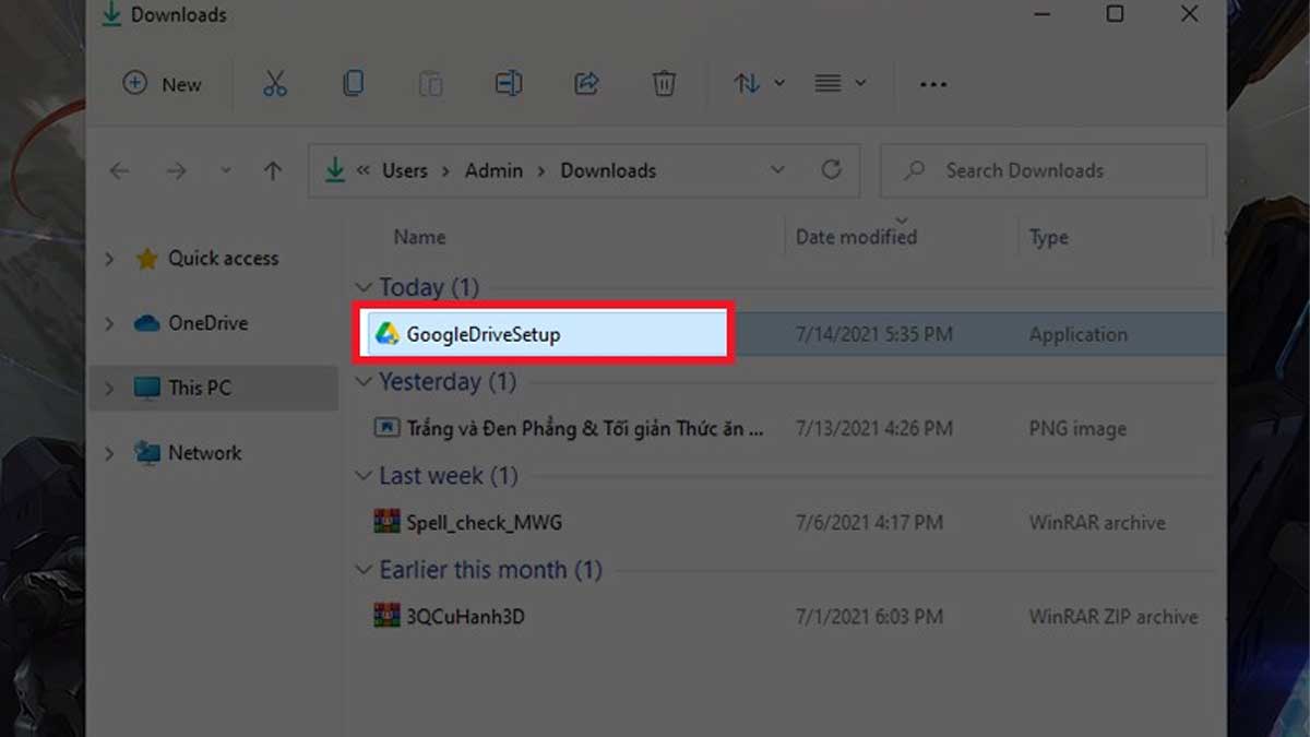 tải google drive
