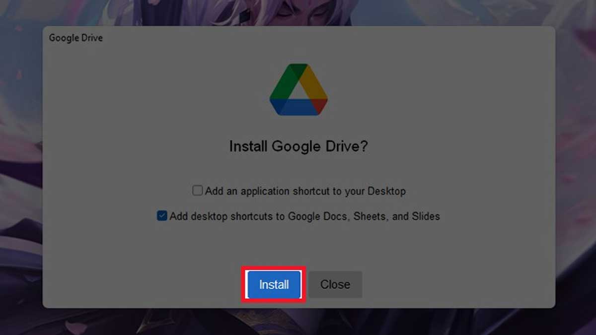 tải google drive