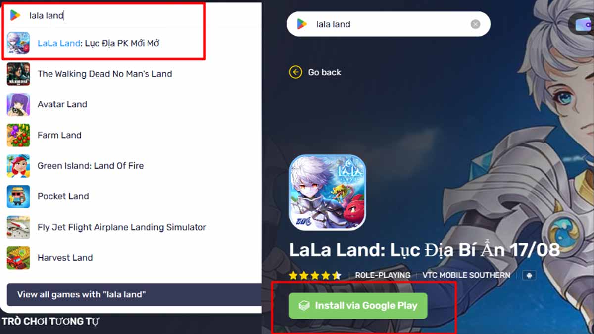 Cách tải LaLa Land: Lục Địa Bí Ẩn trên PC