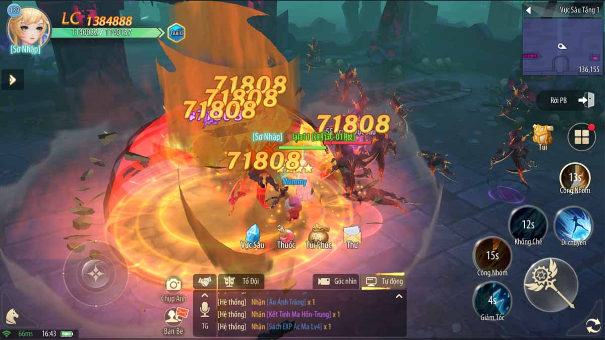 Chiến đấu đã tay trong game Siêu pet tác chiến