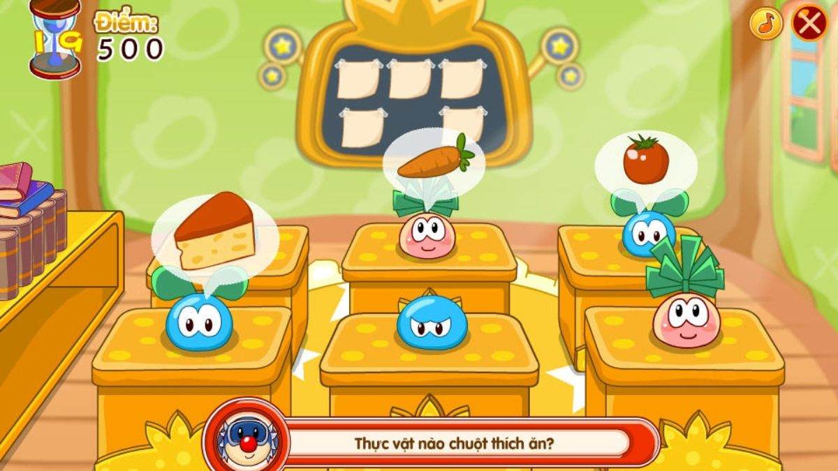 Tính năng thu hút của game Vương Quốc Chuột Chũi