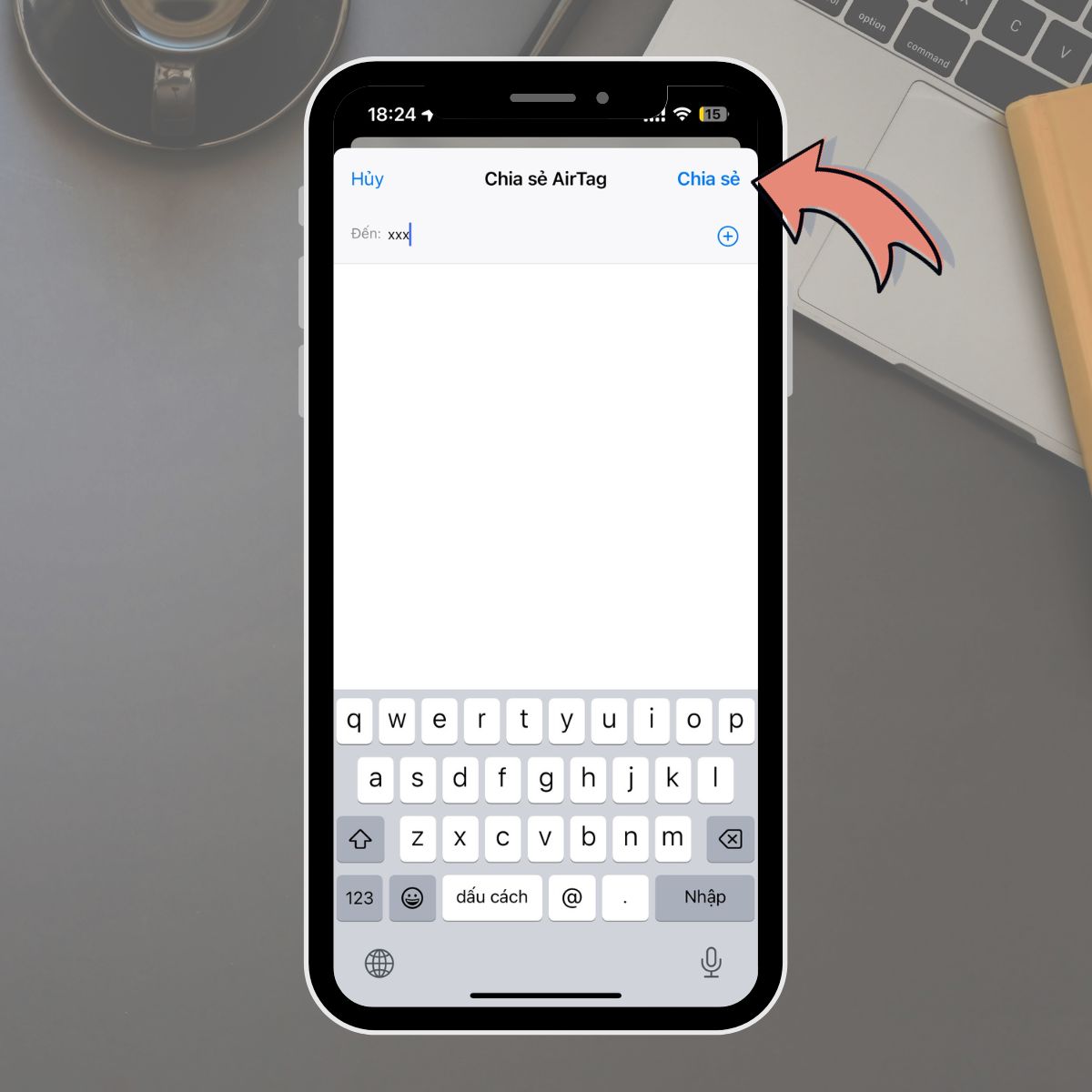 Chia sẻ AirTags trên iOS 17: Một bước tiến mới trong việc kết nối và bảo vệ tài sản! 5
