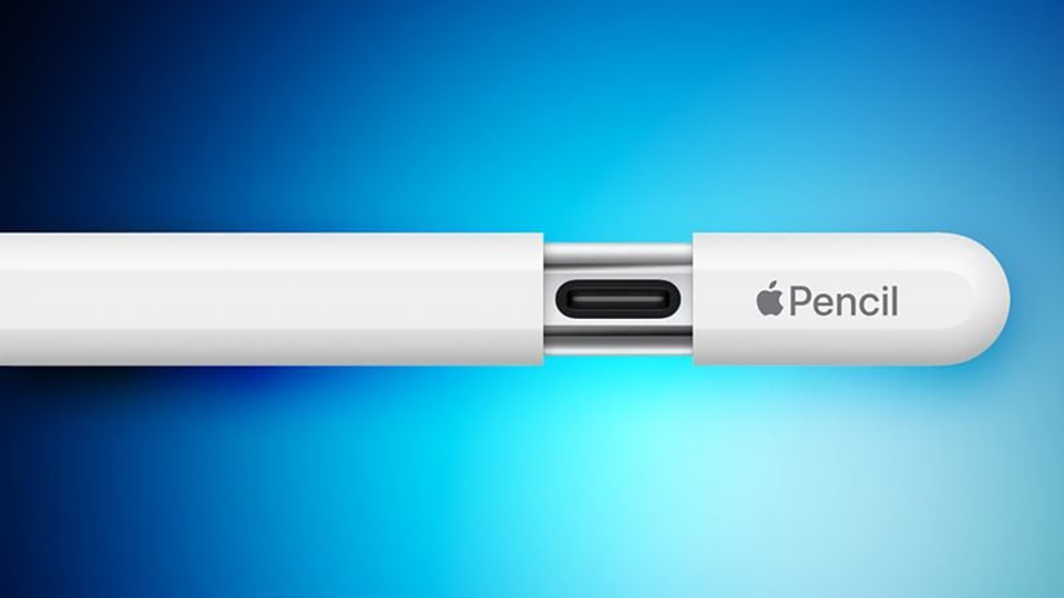 Apple Pencil mới dùng cổng USB-C để sạc