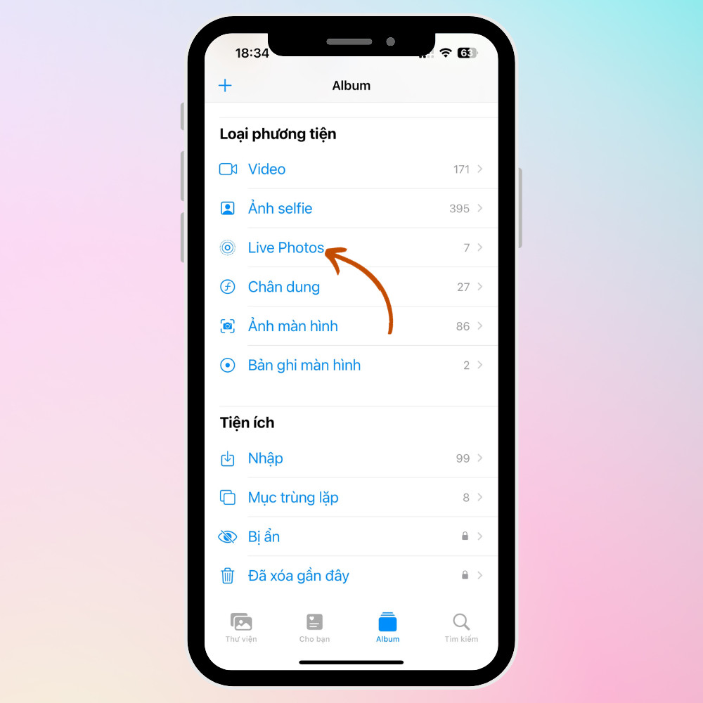 Thử ngay cách biến Live Photos thành video trên iPhone 15 series! 3