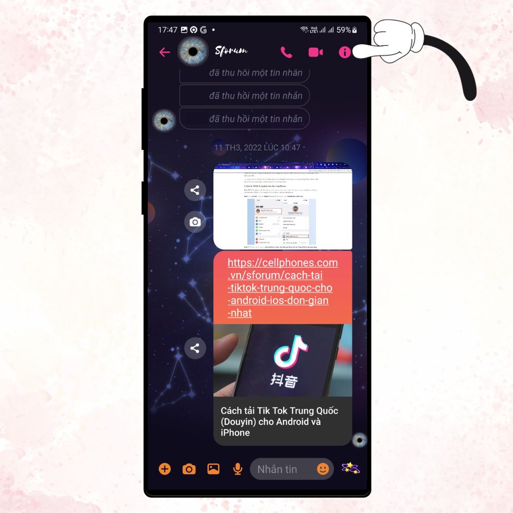 Cách đổi chủ đề Halloween trên Messenger vô cùng đơn giản 2