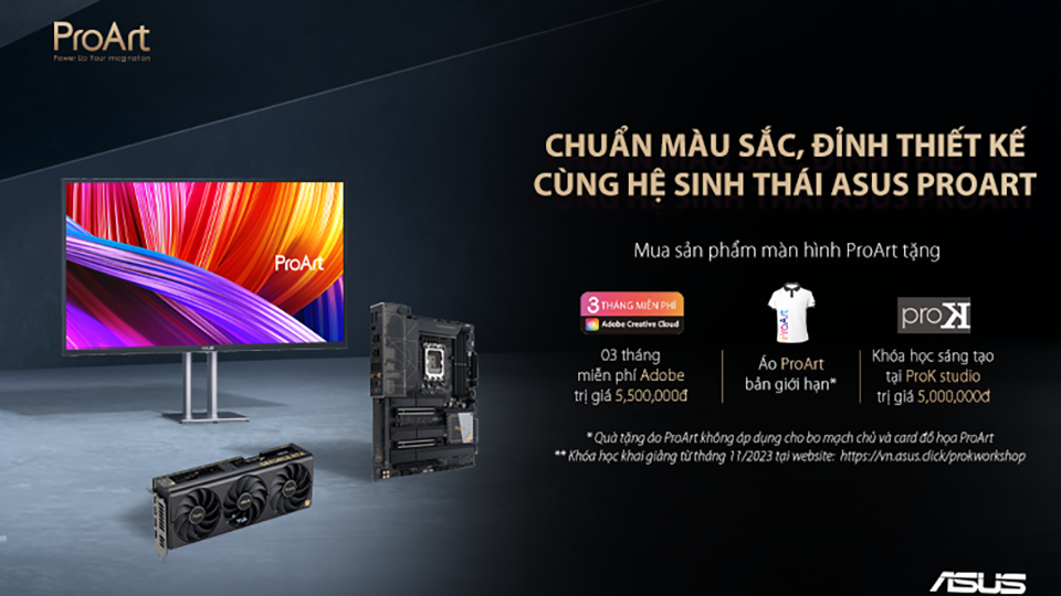 ASUS tung ưu đãi khủng cho người dùng