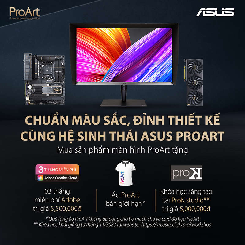 Bộ quà tặng hấp dẫn của ASUS cho người dùng