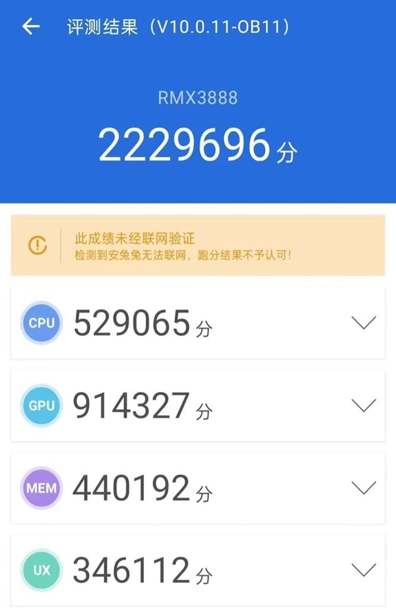realme GT5 Pro đạt hơn 2.2 triệu điểm trên AnTuTu Benchmark