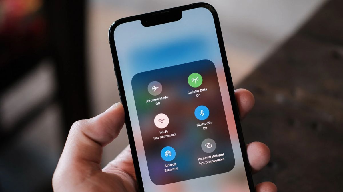 Tắt Bluetooth và WiFi
