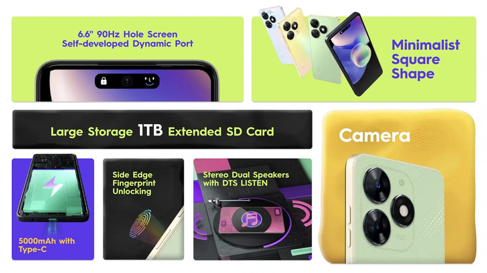 Các tính năng chính của Tecno Pop 8 