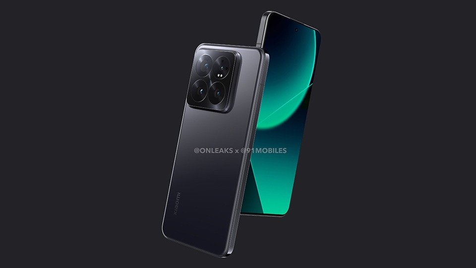 Xiaomi 14 Pro render
