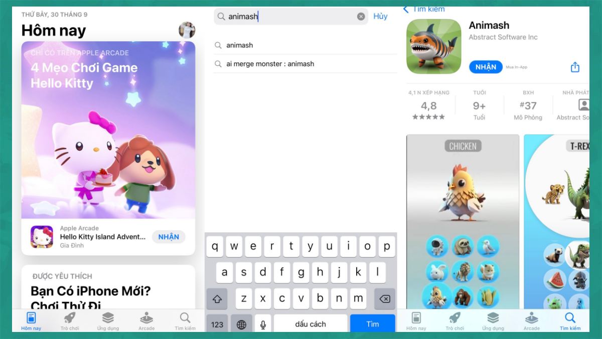Cách tải Animash trên điện thoại iOS