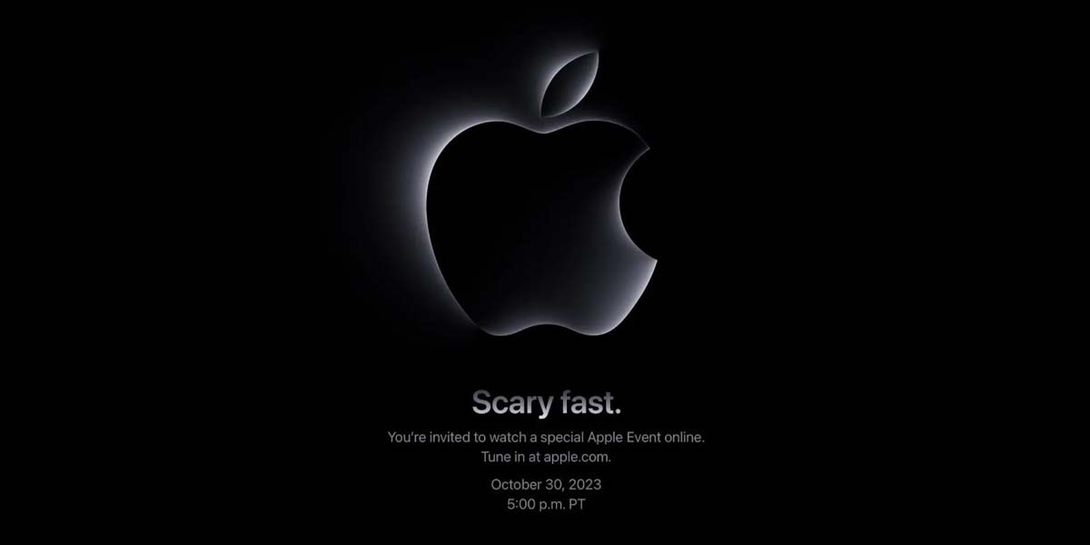 Thư mời sự kiện Scary fast