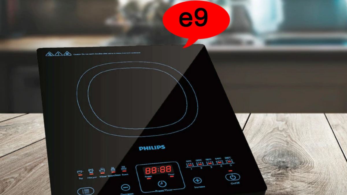 Nguyên nhân và cách khắc phục pếp từ philips báo lỗi E9 - Hình 1