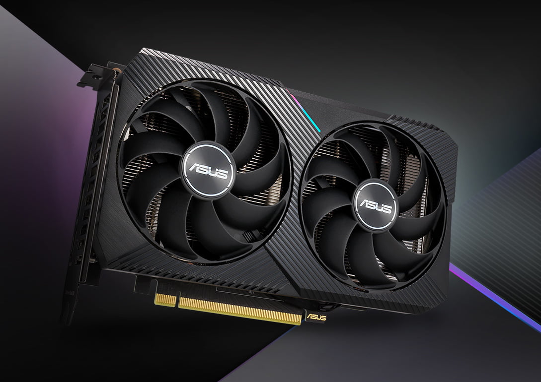 Card màn hình Asus DUAL RTX 3060 O12G V2