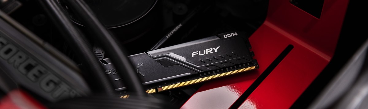 RAM PC Kingston Fury Beast Black 16GB 3200MHz