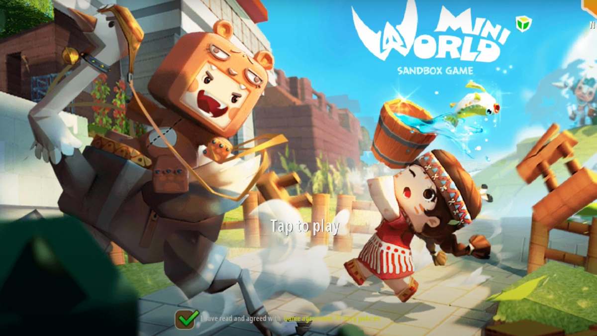 Cách chơi Mini World trên điện thoại cho người mới chơi bước 1
