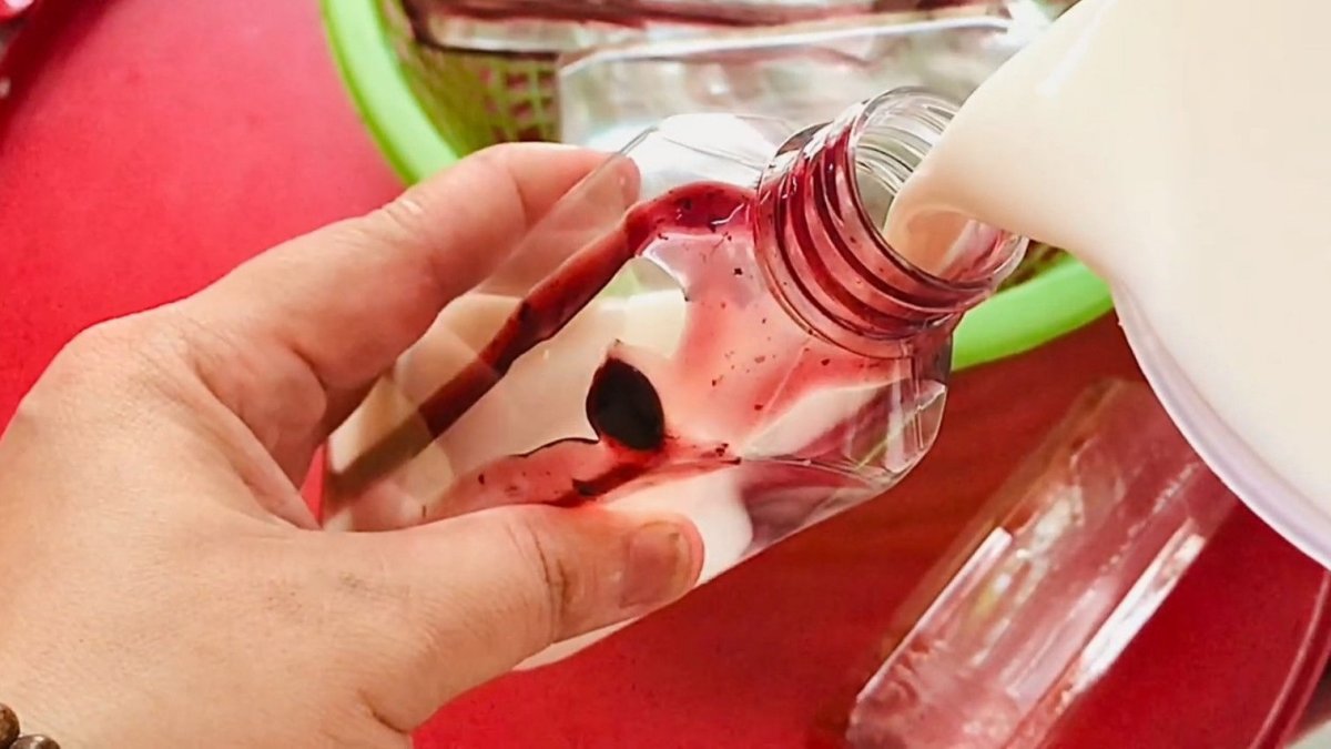 cách làm sữa chua uống đóng chai