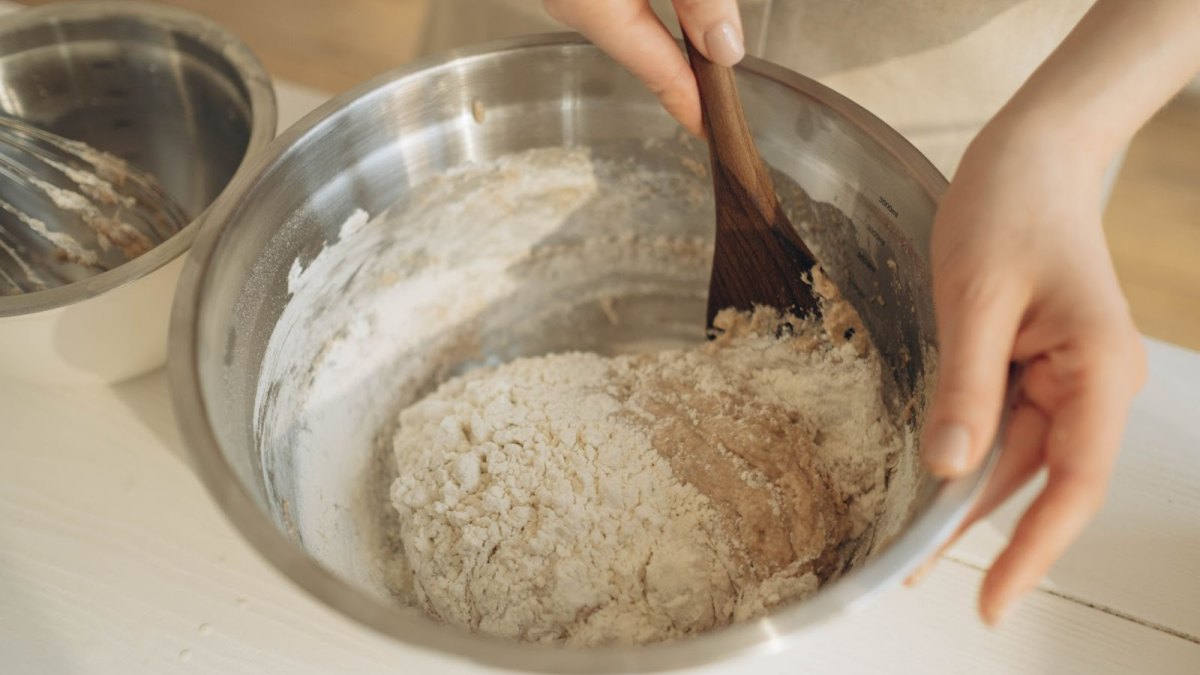 Cách làm trân châu bằng bột năngbước 1