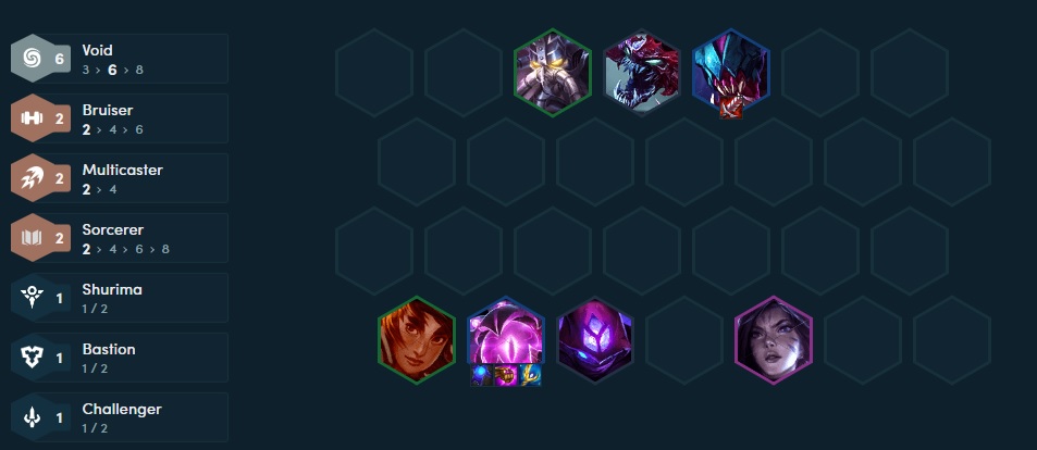 Cẩm nang ĐTCL: Đổi gió với đội hình Hư Không Reroll đang gây sốt ở máy chủ Hàn