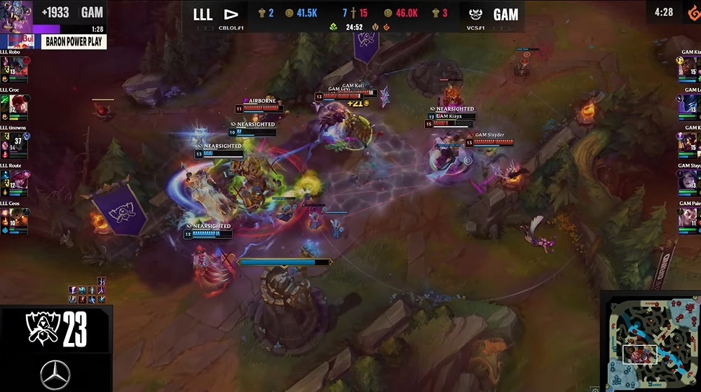 CKTG 2023: GAM hủy diệt LLL, tạo nên trận nội chiến VCS với TW