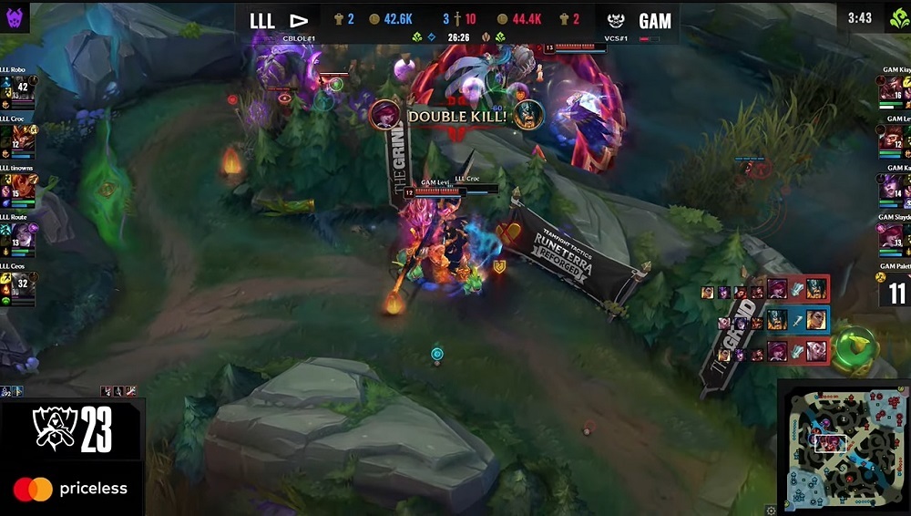 CKTG 2023: GAM hủy diệt LLL, tạo nên trận nội chiến VCS với TW