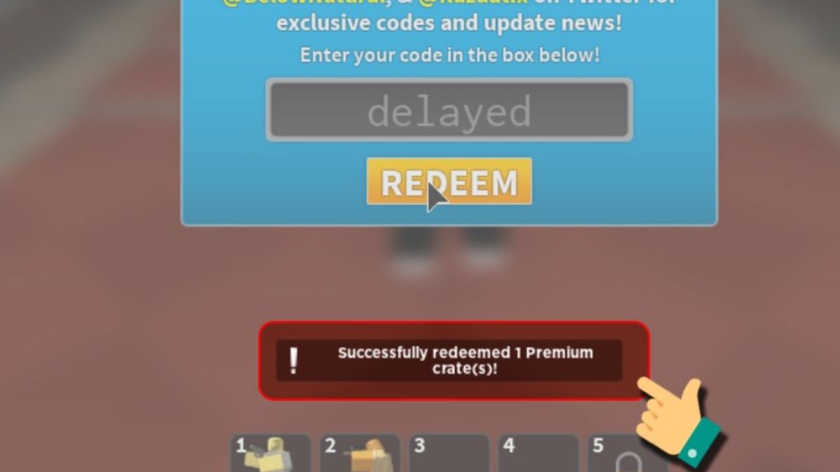 Hướng dẫn cách nhập code Final Tower Defense bước 4