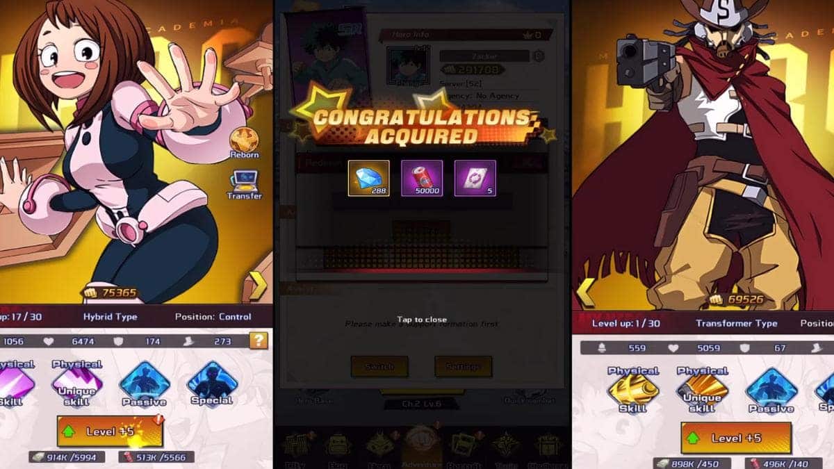 Cách nhận thêm mã code MHA Rise of Heroes mới nhất ở đâu?