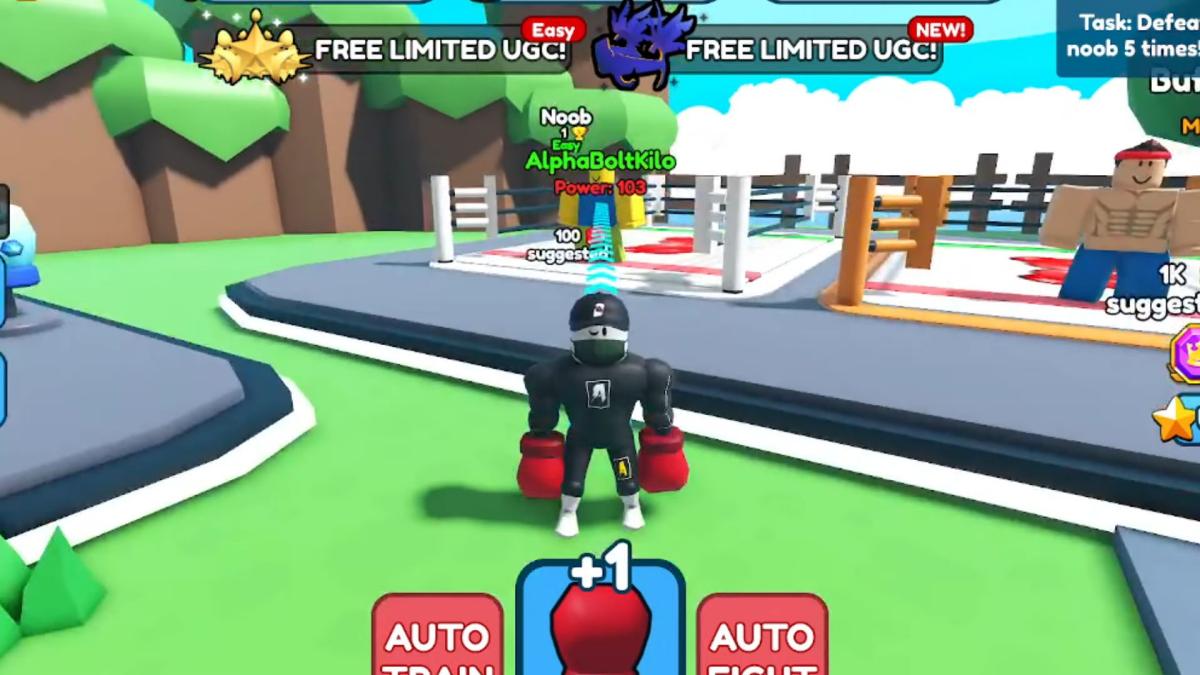 Cách nhập code Punch Wall Simulator bước 1