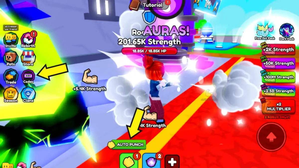 Gift code Punch Wall Simulator mới nhất nhập sử dụng bao lâu?