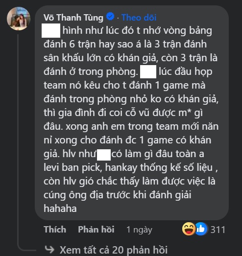 Drama LMHT: Sau thất bại của GAM, Divkid lên tiếng chỉ trích cựu HLV JackieWind là 