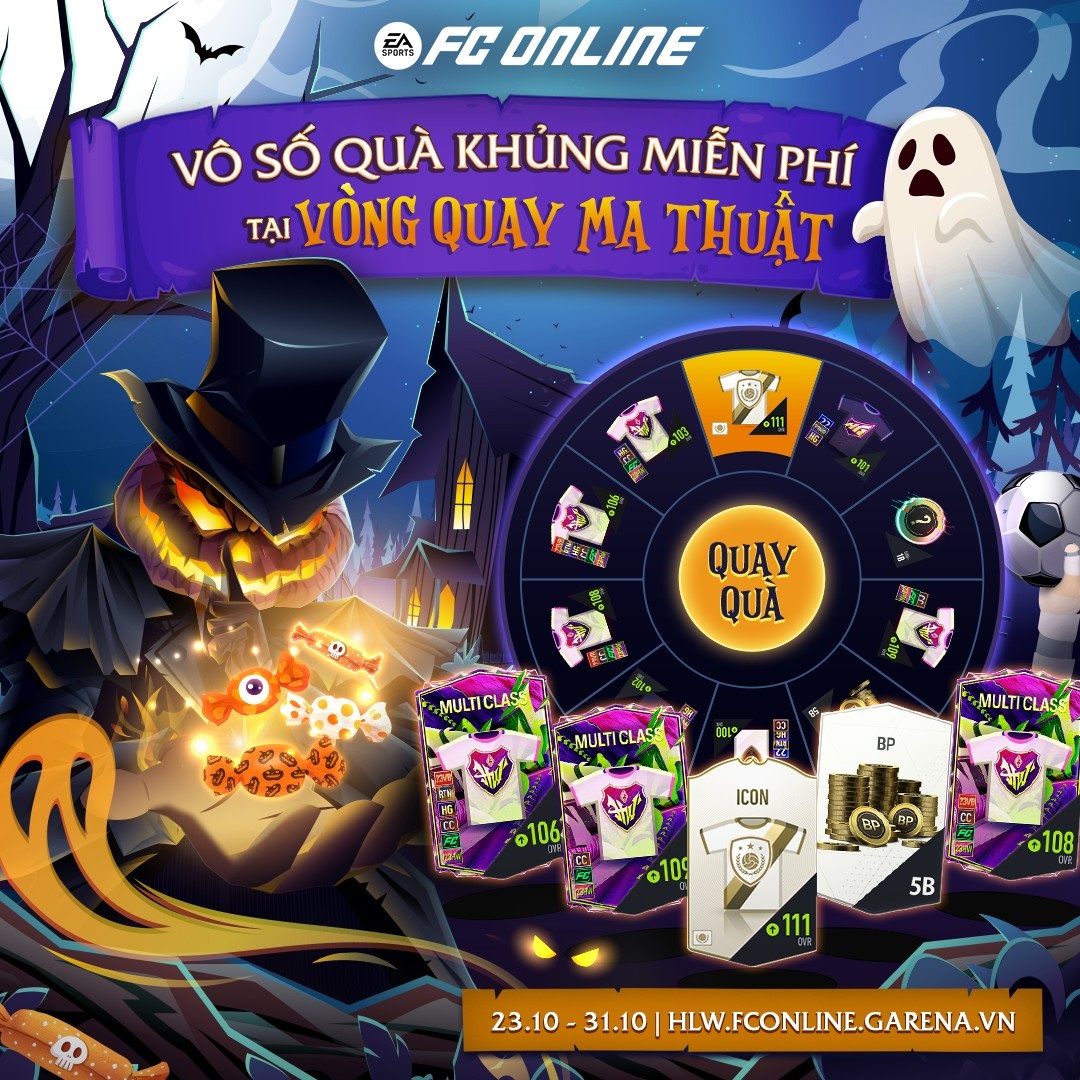 FC Online: Hướng dẫn tham gia sự kiện Halloween mới nhất