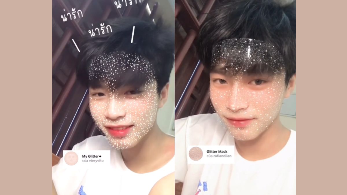 Filter Instagram mặt nạ cho nam