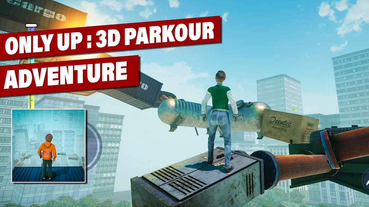 Gameplay của Only Up 3D Parkour Adventure