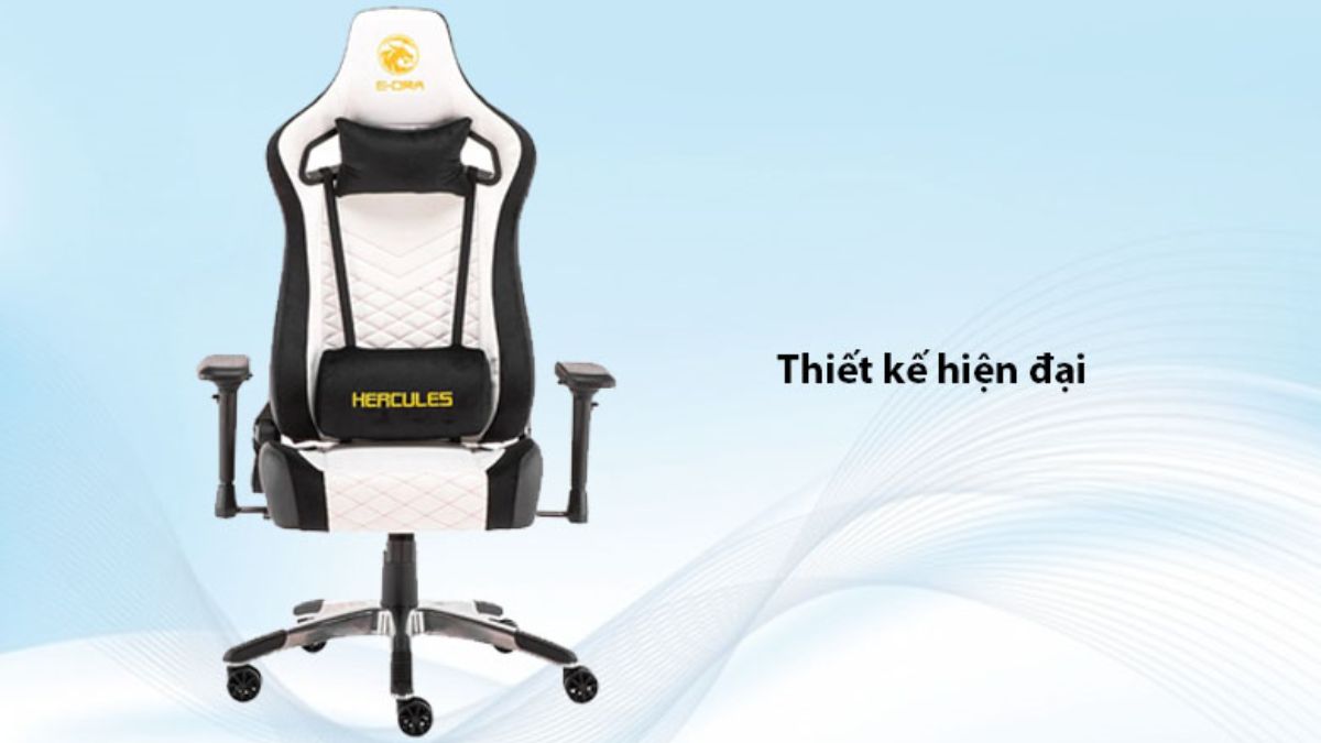 ghế gaming màu trắng