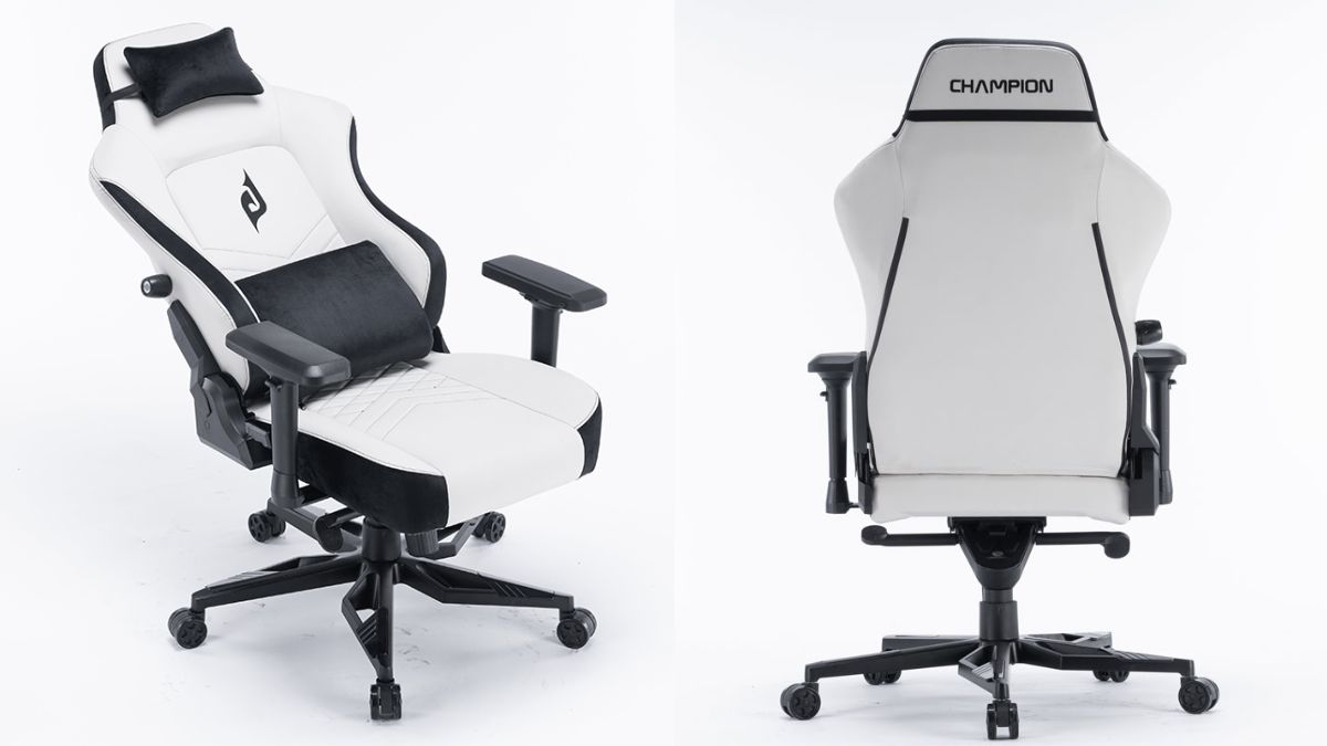 ghế gaming màu trắng