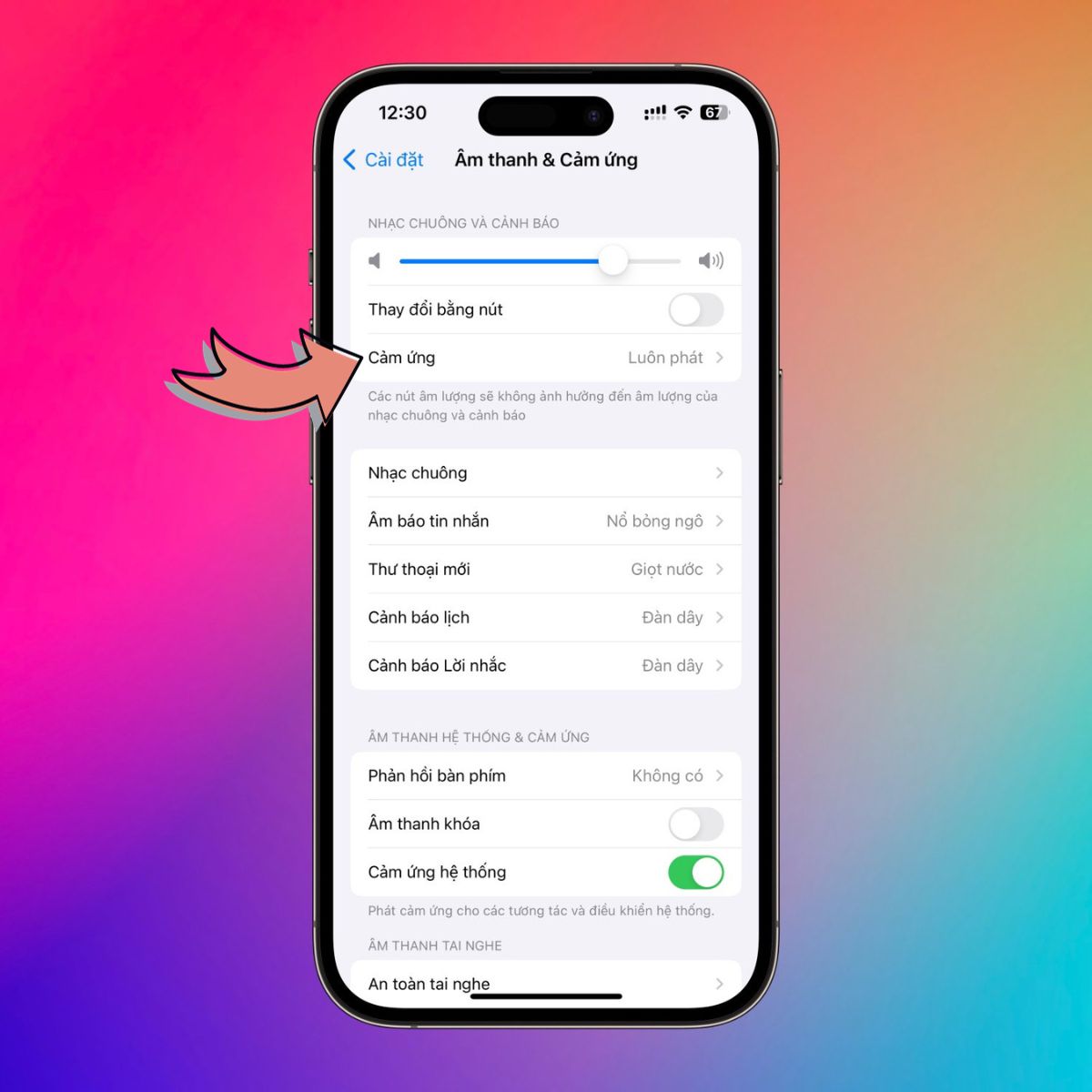 Thử ngay cách tuỳ chỉnh chế độ rung trên iOS 17 vô cùng tiện lợi này! 3