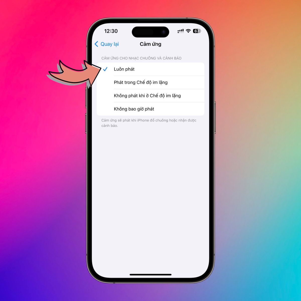 Thử ngay cách tuỳ chỉnh chế độ rung trên iOS 17 vô cùng tiện lợi này! 4