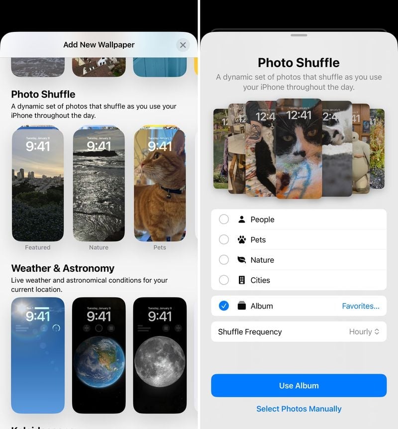 iOS 17.1 beta cải tiến Photo Shuffle
