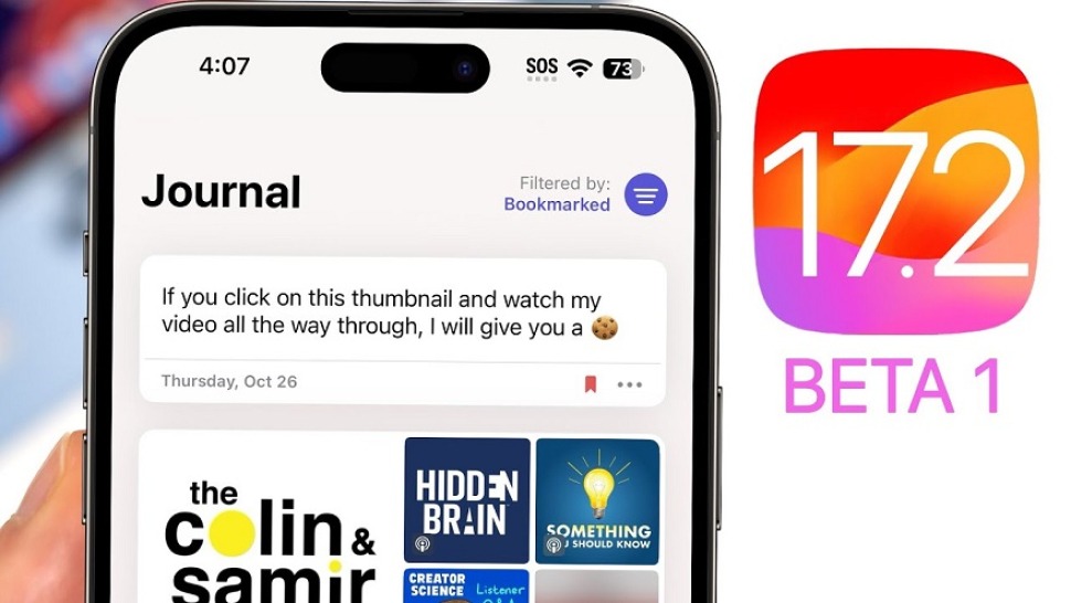 Đã có iOS 17.2 public beta 1