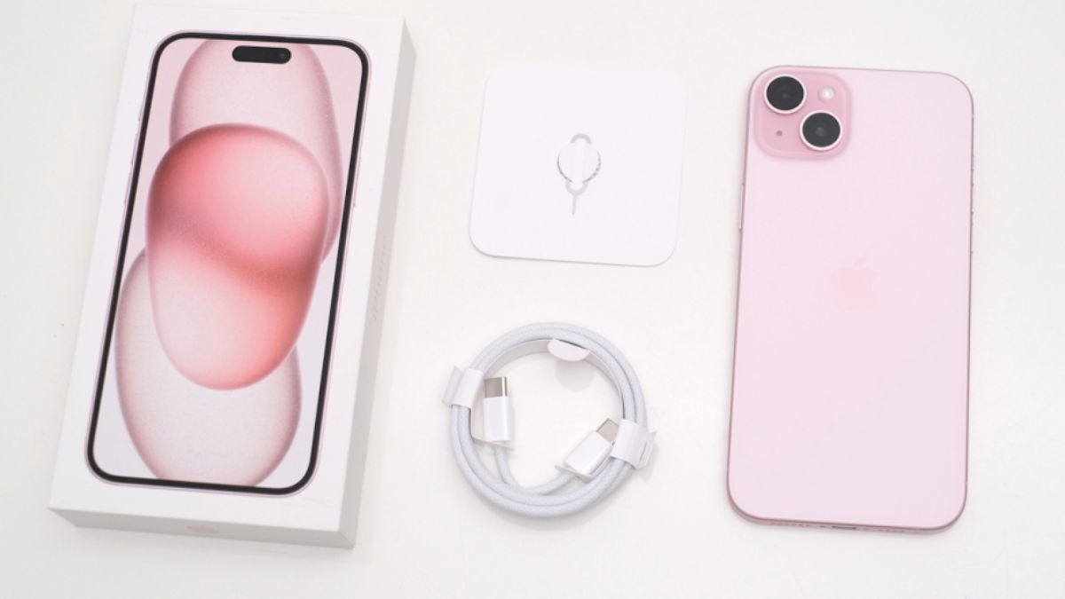 Có gì trong hộp iPhone 15, 15 Plus màu hồng?