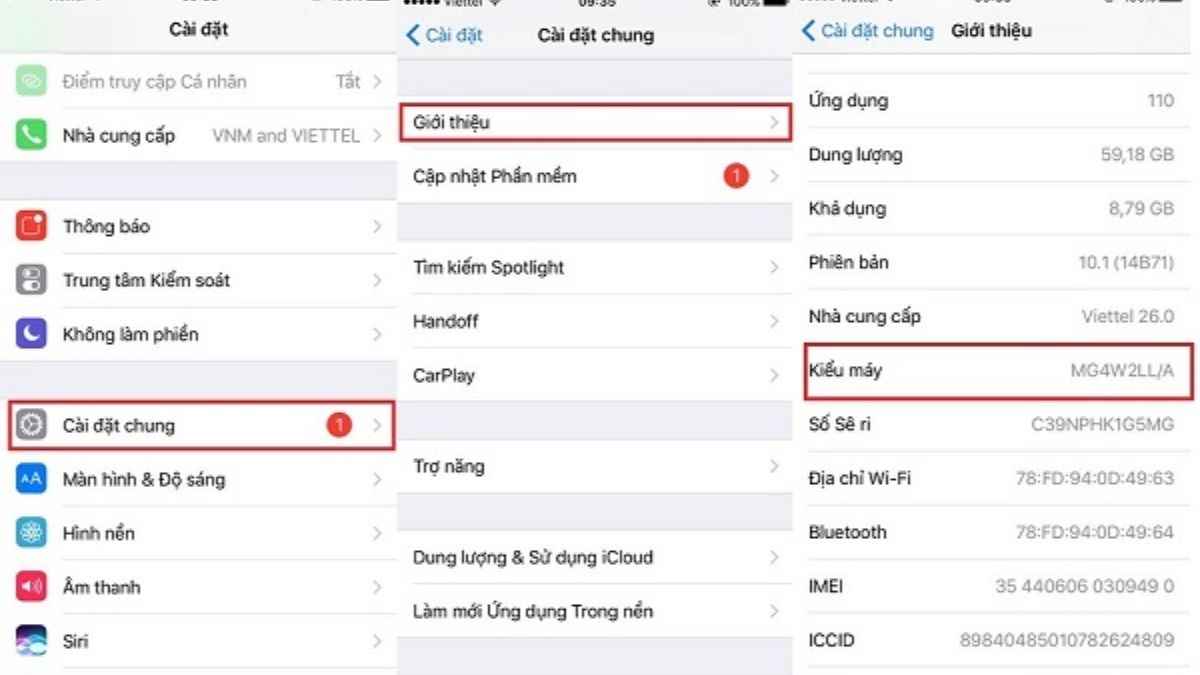 iphone vn/a là gì