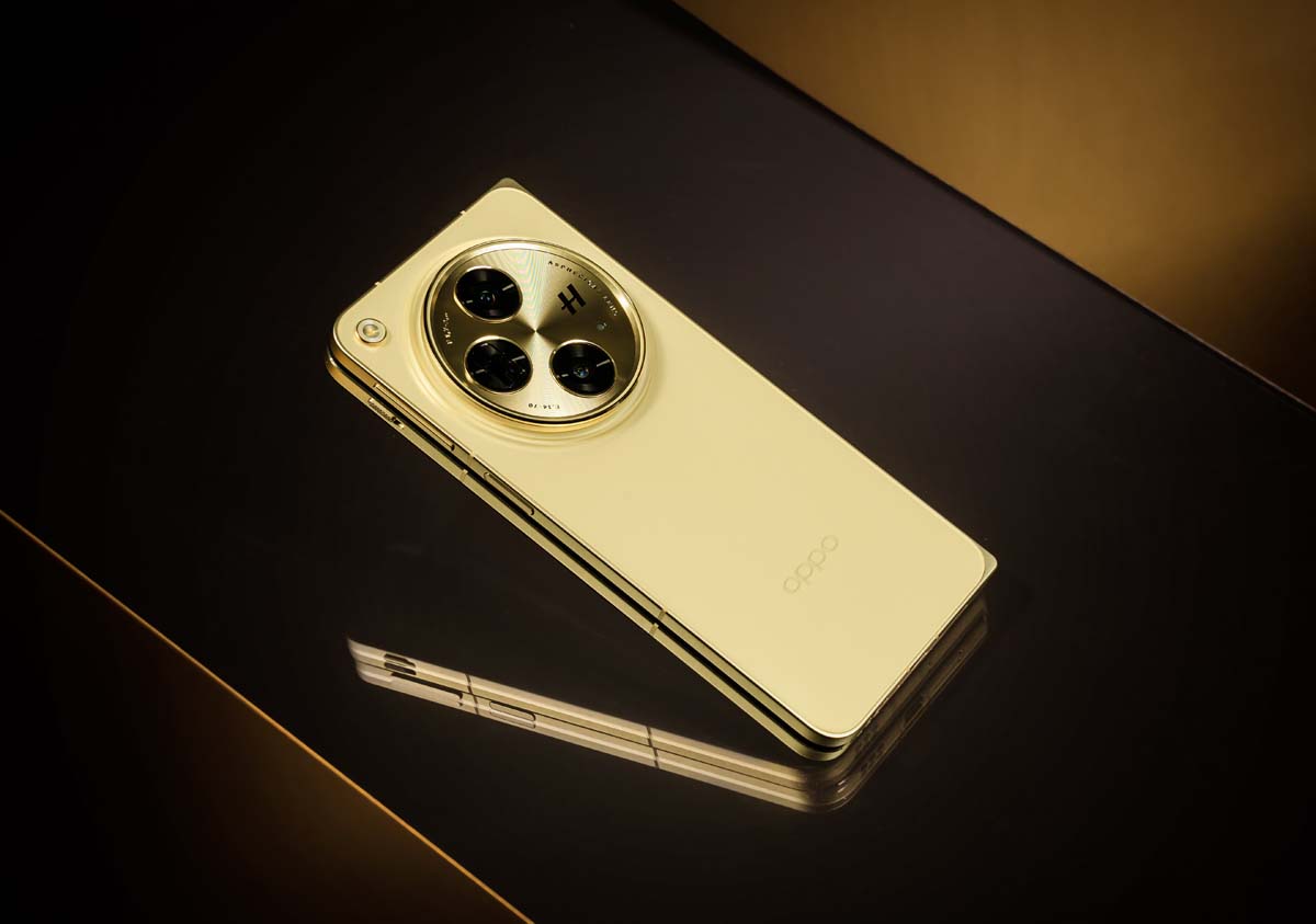 OPPO Find N3 vàng cổ điển